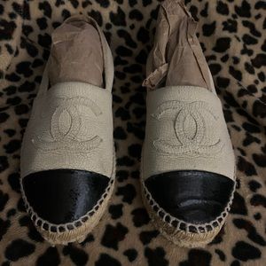 Authentic Chanel espadrilles